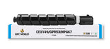 UPC World  TONER CARTRIDGE CEXV49/GPR53/NPG67 Cyan